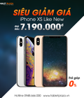 Hình ảnh: Sở hữu iPhone XS ngay hôm nay giá cực sốc