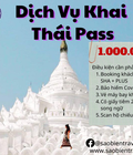 Hình ảnh: Dịch vụ khai Thái Pass đi Thailand