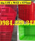 Hình ảnh: Thùng nhựa rỗng, sóng nhựa hở, sóng nhựa rỗng 3T9, thùng nhựa rỗng HS005, sọt nhựa công nghiệp, sọt nhựa đựng hàng may m