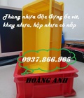 Hình ảnh: Thùng nhựa đặc B2 có nắp đậy khay nhựa đặc , hộp nhựa cơ khí, khay nhựa tại hà nội
