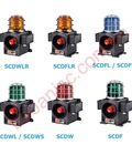 Hình ảnh: Đèn báo hiệu tích hợp còi qlight scd series