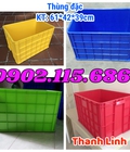 Hình ảnh: Thùng nhựa đặc cao 39cm, thùng nhựa đặc 8T, sóng nhựa bít, thùng nhựa công nghiệp, sóng nhựa bít, sóng bít HS026, thùng