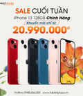 Hình ảnh: Ưu đãi đầu tuần iPhone 13 128GB chính hãng