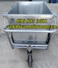 Hình ảnh: Xe thu gom rác 500l bằng tôn giá rẻ bằng hạt đậu thần