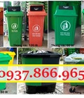 Hình ảnh: Thùng rác theo thông ty bộ y tế, thùng rác 120l nhựa HPDE, thùng rác trong công viên