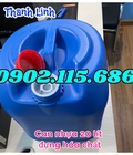 Hình ảnh: Can 20 lít, can đựng hóa chất, can 20 lít trắng, can 20 lít xanh, can nhựa mới, can nhựa HDPE nguyên sinh, can nhựa, nhự