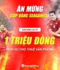 Hình ảnh: Ăn mừng cúp vàng Seagames đội tuyển quốc gia Việt Nam, Hanoi Office giảm sốc duy nhất hôm nay: giảm lên tới 1 triệu đồng