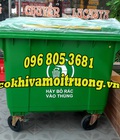 Hình ảnh: Xe đẩy rác 660 lít