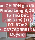 Hình ảnh: Cần bán căn hộ 3PN siêu đẹp 9 view giá tốt tại tại Đường số 1, Phước Long B, Q9, Tp Thủ Đức.
