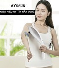 Hình ảnh: Máy massage cầm tay Ayosun Hàn Quốc với 11 đầu thay thế giúp giảm đau toàn thân tại nhà