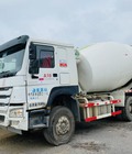 Hình ảnh: Xe bồn trộn bê tông Howo cũ nhập khẩu giá rẻ đời 2018 bom 12m3