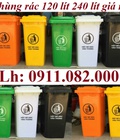Hình ảnh: Sỉ thùng rác 120L 240L 660L giá rẻ tại quận 7, quận 8, quận 9 thùng rác nắp kín lh 0911082000