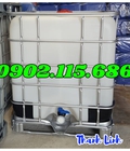 Hình ảnh: Bồn nhựa 1000 lít, bồn chứa hóa chất, bồn nhựa, tank nhựa, tank nhựa IBC 1000 lít, bồn nước nhựa vuông, thùng nhựa vuông