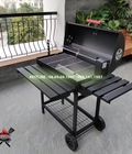Hình ảnh: BBQ050 bếp nướng than cỡ lớn, tích hợp motor tự xoay thực phẩm