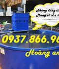 Hình ảnh: Sản xuất thùng dung tích lớn , thùng nhựa chữ nhật 750l, thùng nhựa dùng chế biến thực phẩm đông lạnh