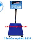 Hình ảnh: Cân bàn điện tử in tem phiếu 200kg/20g 40x50cm 