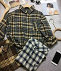 Hình ảnh: Áo sơ mi kẻ caro nữ nhiều màu