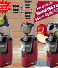 Hình ảnh: Máy ép trái cây Biochef Atlas 666 Red 3 in 1 kèm xay sinh tố và làm kem