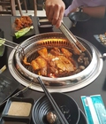 Hình ảnh: Bếp nướng than hoa, không khói BBQ Hàn Quốc, dùng cho nhà hàng, quán nướng, lẩu