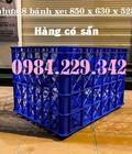 Hình ảnh: Sọt nhựa kéo hàng, sọt nhựa đẩy hàng, sọt nhựa bánh xe, sọt nhựa nguyên sinh