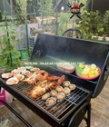 Hình ảnh: Bếp nướng BBQ ngoài trời giá rẻ cho gia đình, sân vườn Barrell Barbecue