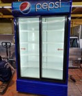 Hình ảnh: Tủ mát 2 cửa lùa hiệu Pepsi dung tích 1300L mới 95%