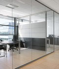 Hình ảnh: Vách ngăn kính cường lực cho văn phòng số 1 tại Hồ Chí Minh