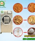 Hình ảnh: Máy sấy thăng hoa đông trùng hạ thảo, sấy thực phẩm đa năng, yến, nhân sâm, trái cây mini 3A 5Kg/mẻ