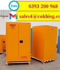 Hình ảnh: Tủ đựng dung môi gây cháy loại 2 cửa, cửa gấp hiệu Yakos