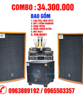 Hình ảnh: Bộ dàn karaoke Loa full Neo bass 30