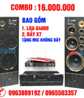 Hình ảnh: Bộ Dàn Karaoke gia đình Loa Weeworld G4000