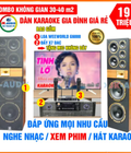 Hình ảnh: Bộ Dàn karaoke gia đình 19 triệu đồng