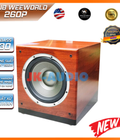 Hình ảnh: Loa sub Weeworld 260P Màu đỏ