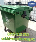 Hình ảnh: Xe Thu Gom Rác Đẩy Tay