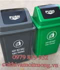 Hình ảnh: Thùng Rác 60L Nắp Lật