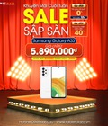 Hình ảnh: Khuyến mãi cuối tuần Galaxy A33 chỉ 5.890k