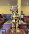 Hình ảnh: Gấu beảbrick mạ vàng