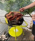 Hình ảnh: Bếp nướng than ngoài trời, dùng cho tiệc nướng, mang đi du lịch LM11009