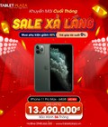 Hình ảnh: Khuyến mãi cuối tháng ip11 pro max Like new chỉ 13.490k