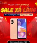 Hình ảnh: Khuyến mãi cuối tháng Galaxy A23 chỉ 4.690k