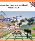 Hình ảnh: Bếp nướng than tiệc ngoài trời dùng cho resort, sân vườn Acter CK350