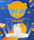 Hình ảnh: Thứ 3 giá rẻ săn sale phụ kiên upto 60% Cáp Type C