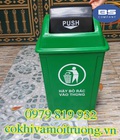 Hình ảnh: Thùng Rác 60L Nắp Lật