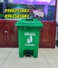 Hình ảnh: Thùng rác đạp chân 60 tiện lợi