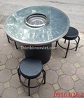 Hình ảnh: Bàn ghế tròn mặt đệm dành cho nhà hàng tại Hà Nội