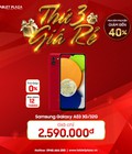 Hình ảnh: Thứ 3 giá rẻ tại nhà TabletPlaza Galaxy A03 3G/32G giá sốc chỉ 2.590k