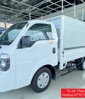 Hình ảnh: KIA K100 tải trọng 990kg thùng mui bạt. màu trắng. mới 100%