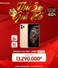 Hình ảnh: Thứ 3 giá rẻ ưu đãi lớn Iphone 11 Pro Max chỉ 13.290k TabletPlaza