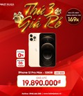 Hình ảnh: Thứ 3 giá rẻ ưu đãi lớn Iphone 12 Pro Max tại TabletPlaza