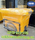 Hình ảnh: Xe Thu Gom Rác Nhựa Composite 660 Lít